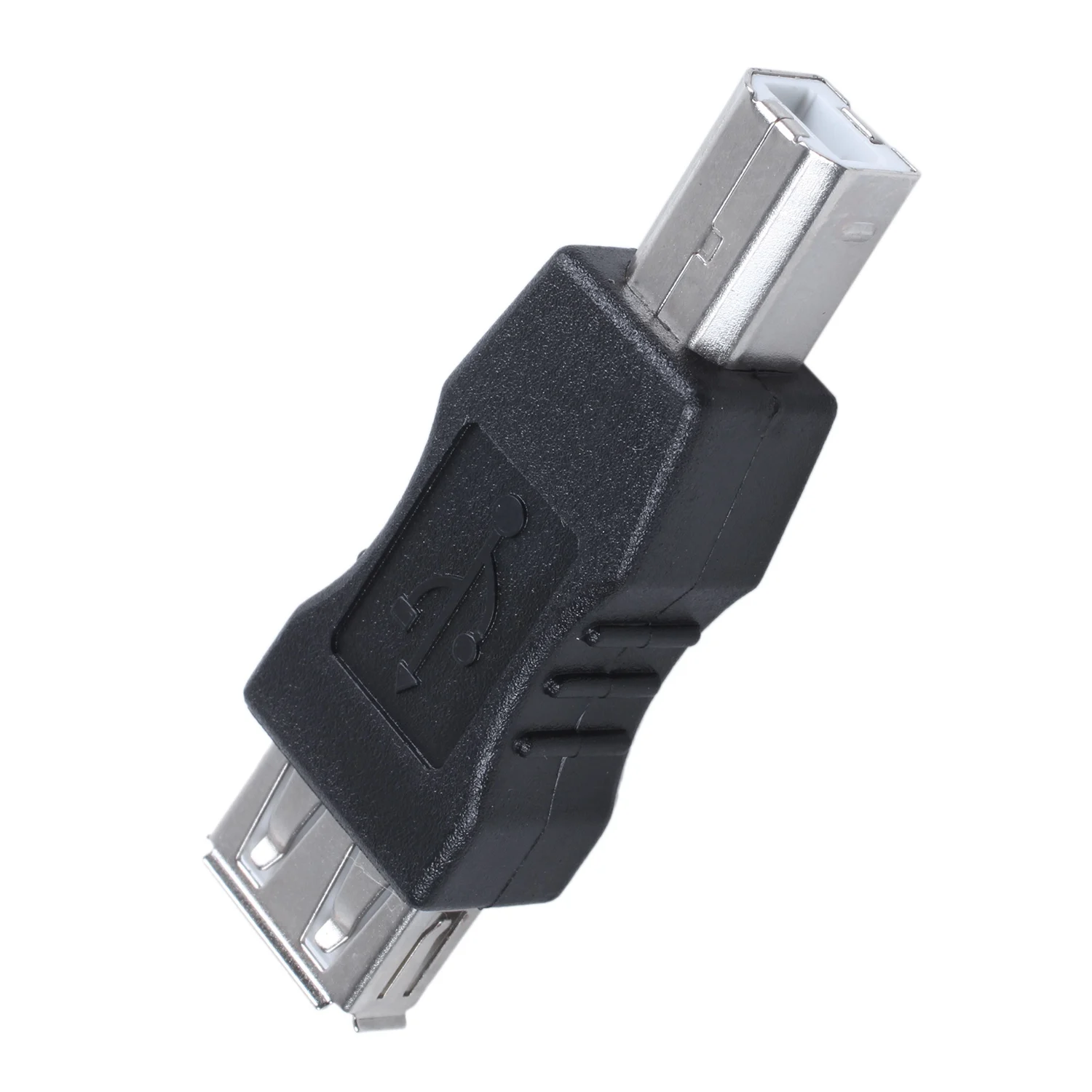 

USB-адаптер для принтера, тип А, тип В, черный, серебристый