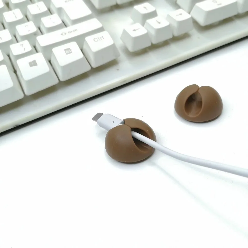 Силиконовый держатель для кабеля с 1 отверстием