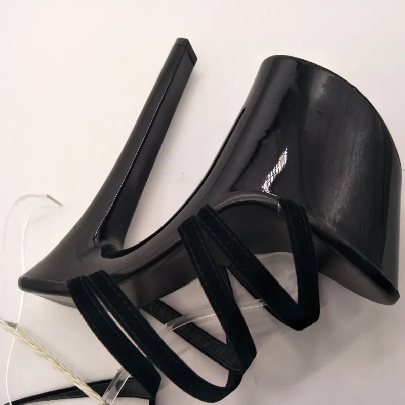 LAIJIANJINXIA/Новинка 17 см/7 дюймов модные пикантные экзотические женские сандалии на