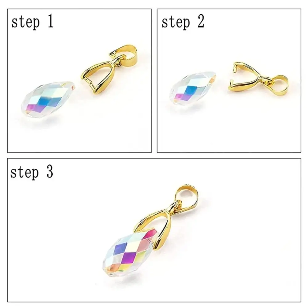 10 шт. прочные зажимы для подвесок из нержавеющей стали