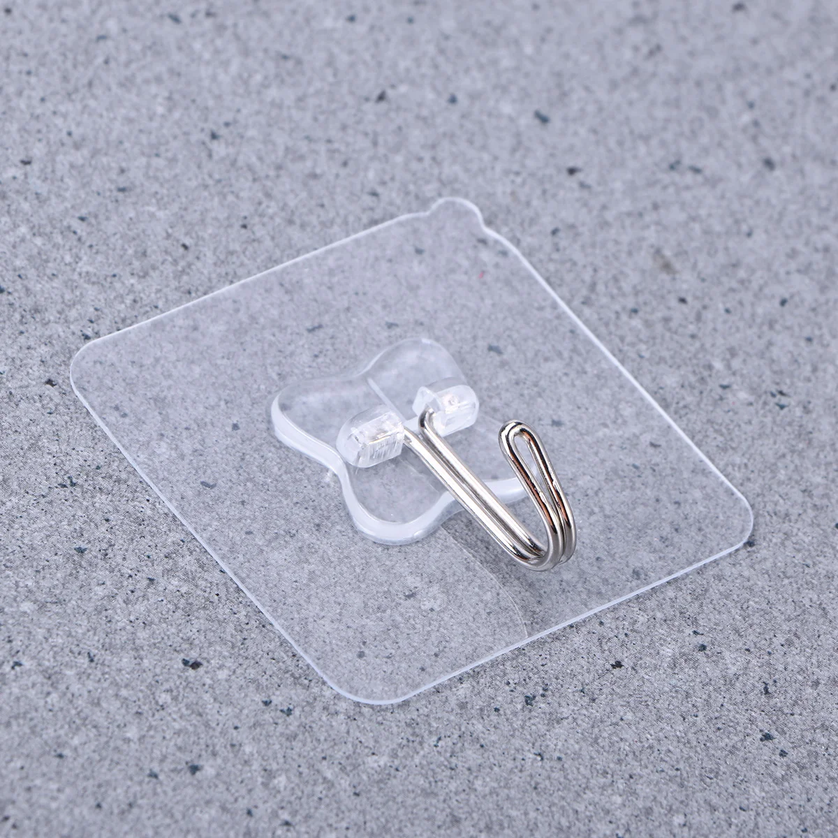 

LIOOBO 5PCS adhesive wall hooks transparent suction cup sucker wall hooks hanger for kitchen bathroom