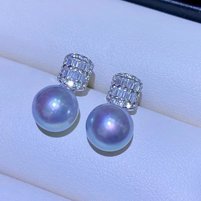 3Pairs/Lot Luxury Pearl Earrings Settings Women Handmade Jewelry Making Components