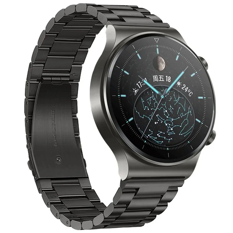 Stainless Steel Band For Huawei Watch GT 2 Pro Strap Bracelet Correa Metal Watchband Loop For Huawei GT2 Pro GT 2e GT2 46mm band