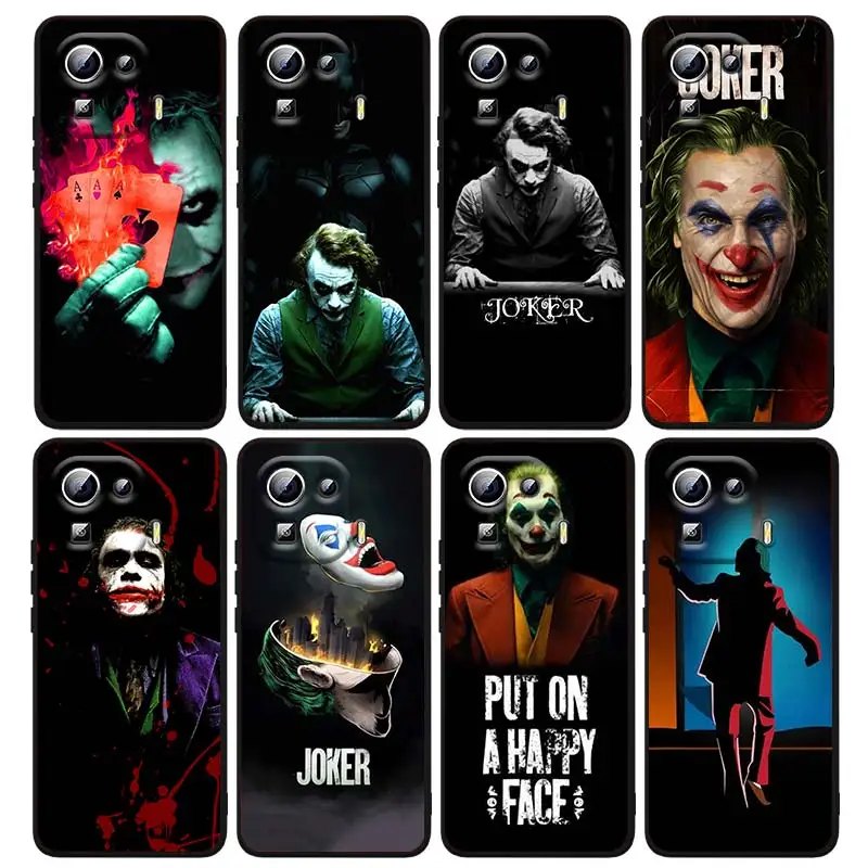 

Hot Art Joker Movie.jpg For Xiaomi 12 12X 11 11T 11i 10T10 Poco X3 Pro Lite Ultra 5G 9T 9SE A3 Redmi 9A Black Soft Phone Case