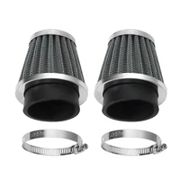 2x for polaris snowmobile 400 440 488 500 indy trail sks cold air intake filter kit new
