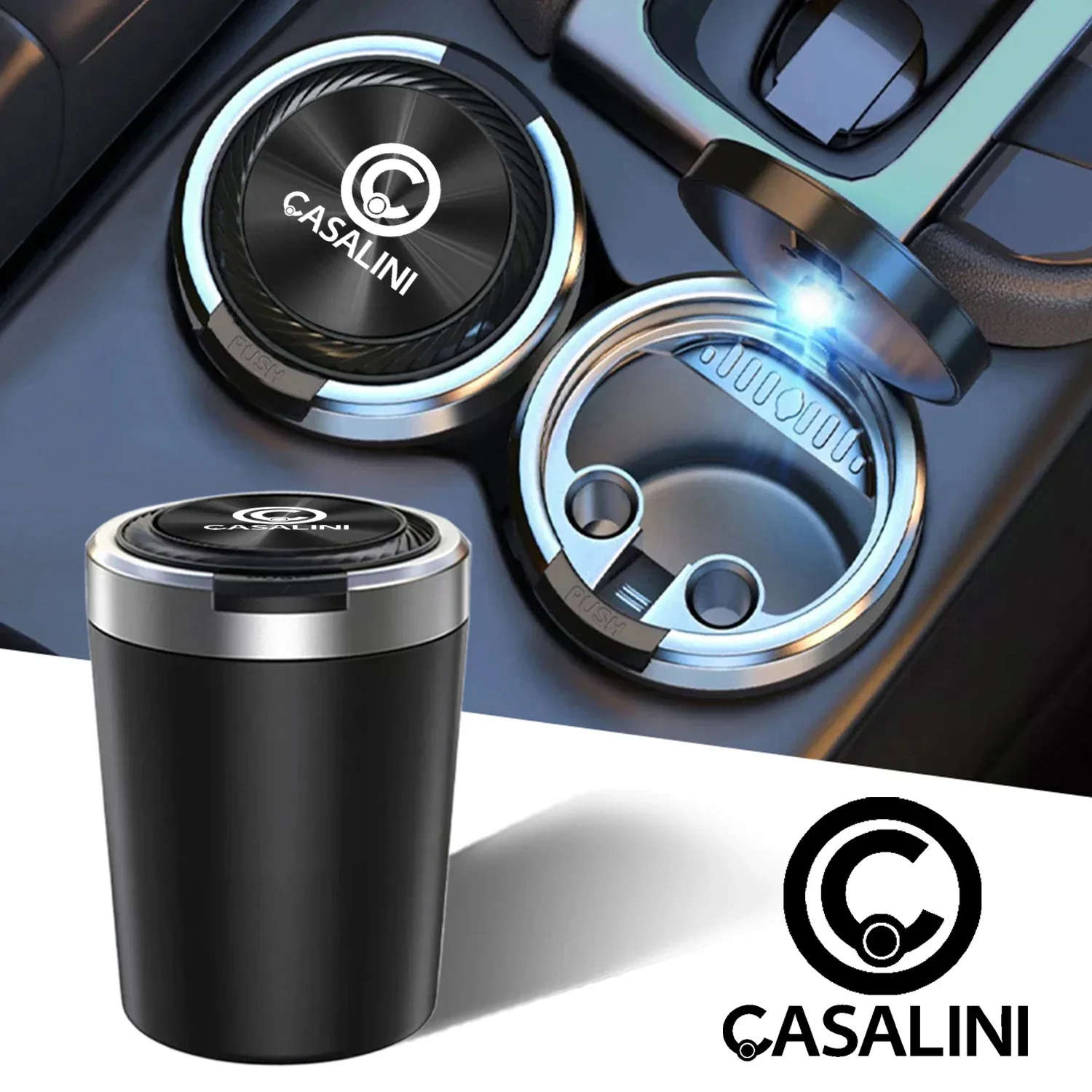 Автомобильная пепельница cenicero с текстурой автомобильных аксессуаров для casalini