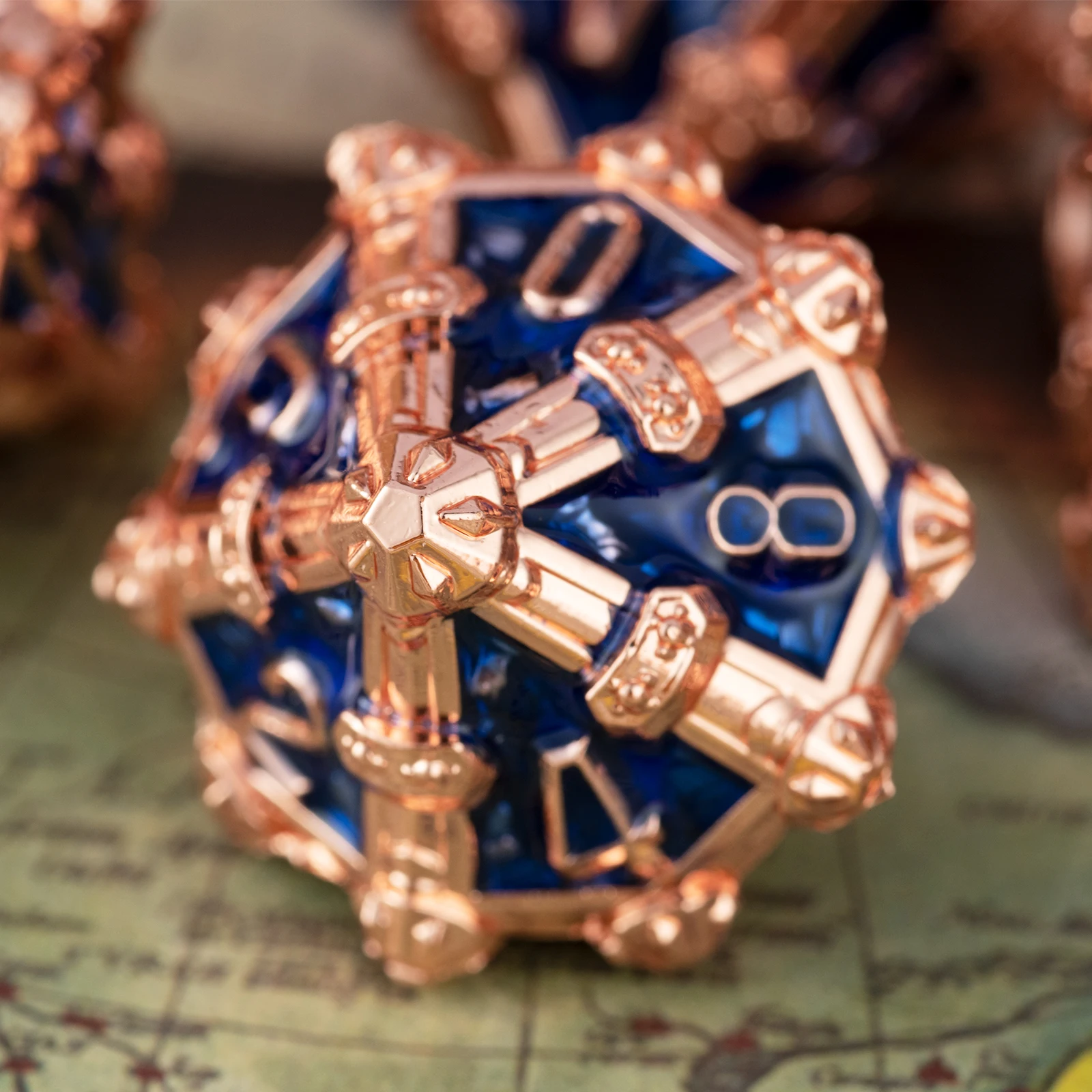 Детские металлические кости для подземелья и дракона многогранные ролевых игр D