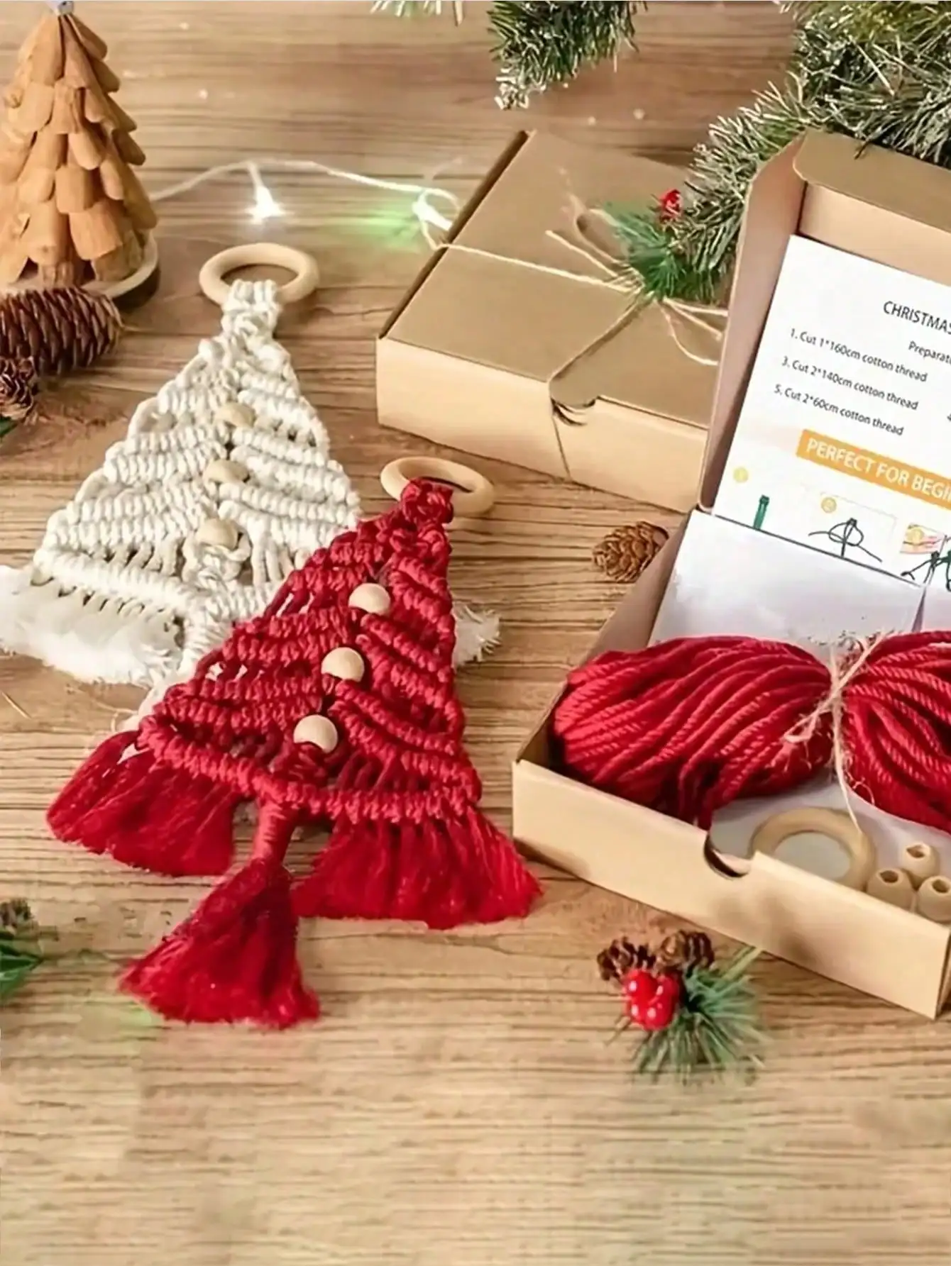 Набор Из 3 Тканей Для Рождественской Елки Своими Руками Креативный Рукоделия