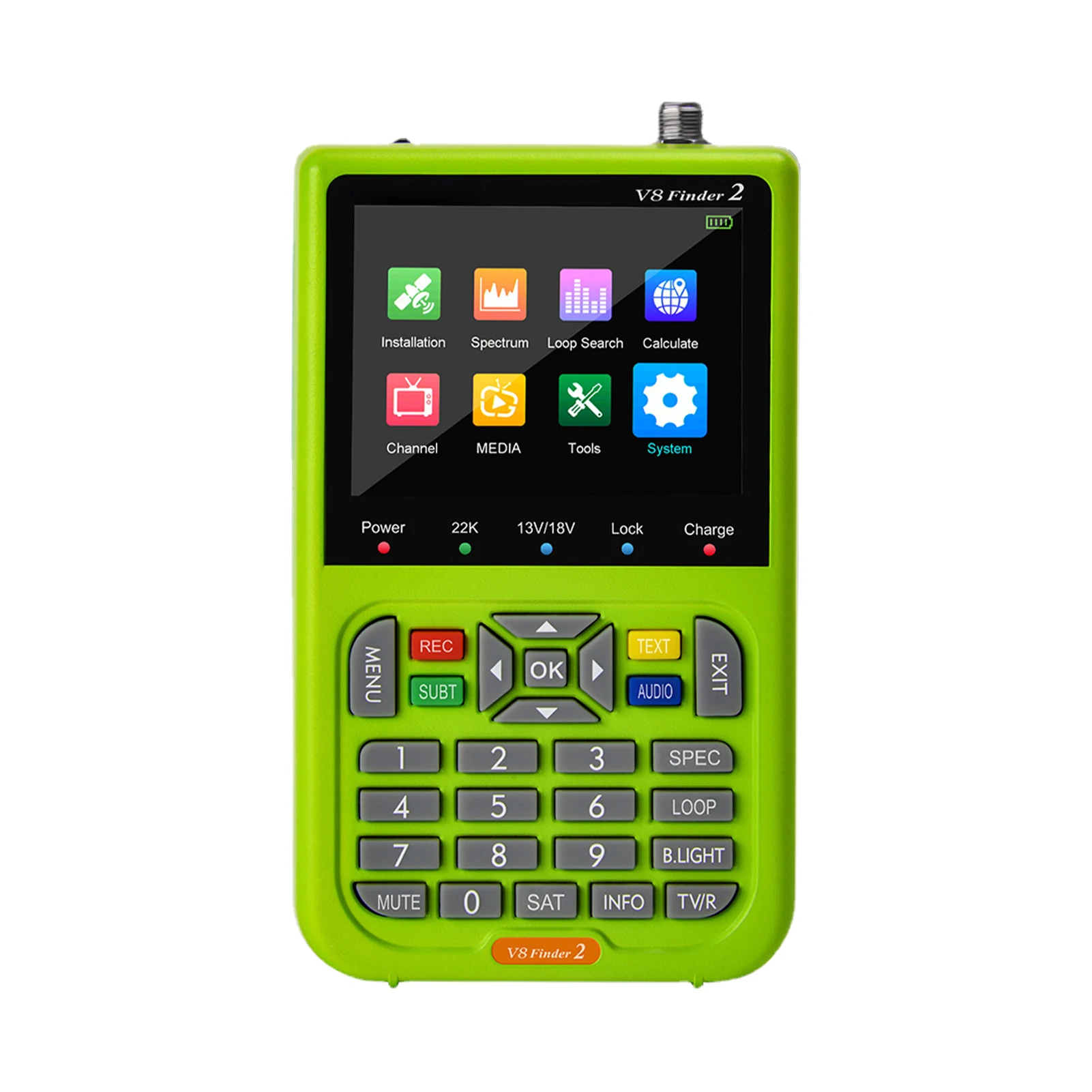 

Digital Satellite Signal Meter Portable TV Satellite Finder Meter With 3.5inch LCD Display 5000mAh Large Capacity Satellite