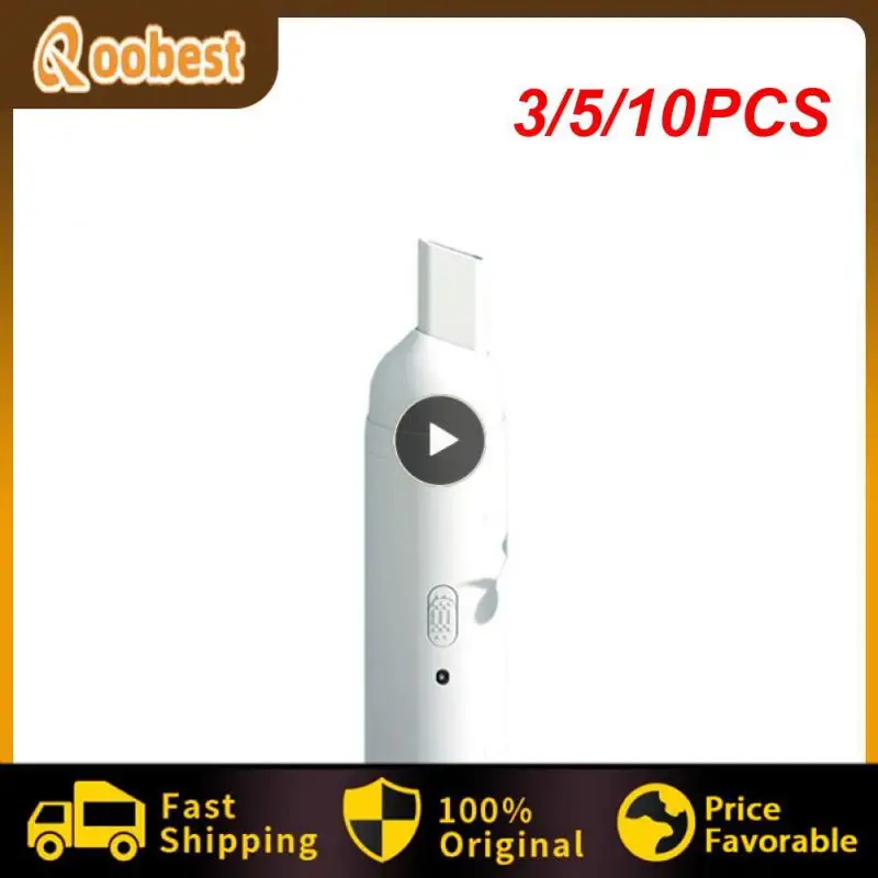 

3/5/10PCS With Usb Vacuum Cleaner Long Endurance Mini Wireless Rechargeable Mutipurpose Super Suction Cleaning Tools