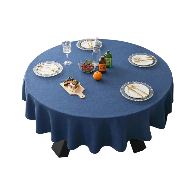 

Big round table cloth round hotel dedicated table cloth_ Ling221