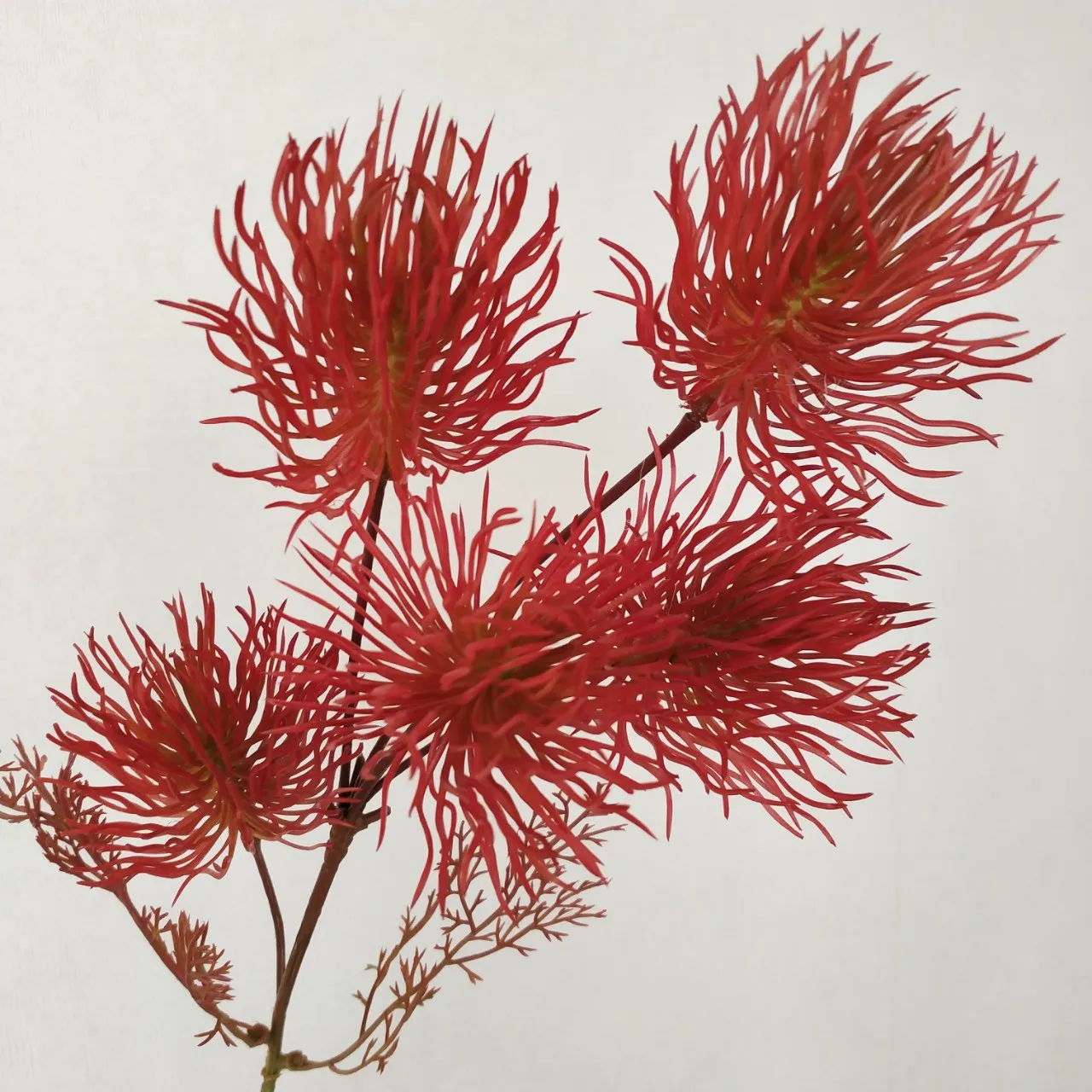 Искусственные цветы SunMade 5 голов морской урчин одуванчик пластик