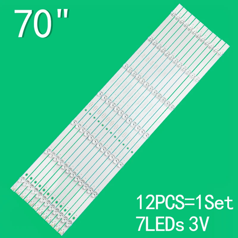 Светодиодная подсветка телевизора для 3 В 7 светодиодов CRH-ZG70D6T 3030061291 MREV1.2
