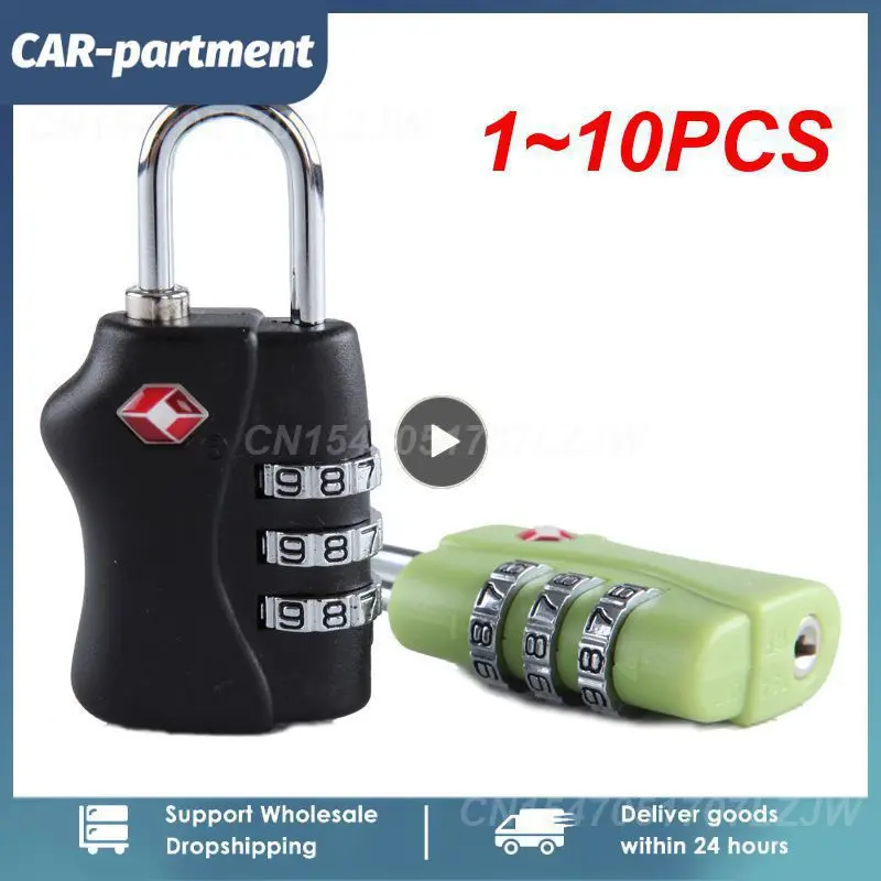 

1-10 шт., замки для багажа, 3 положения