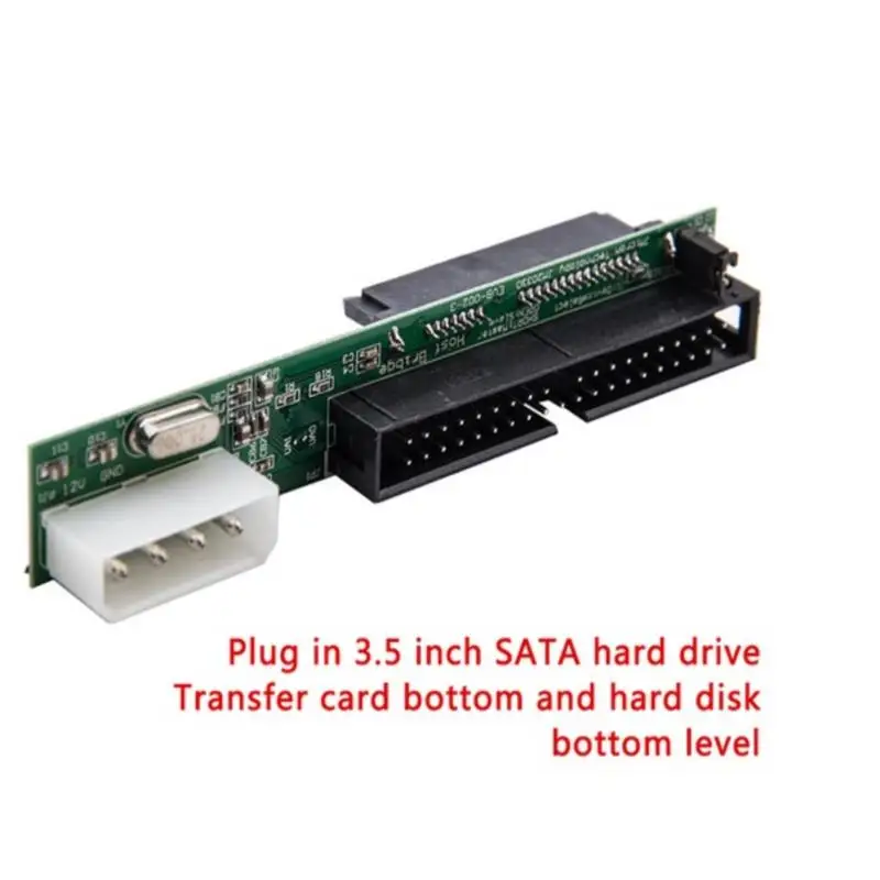 

1PC 7+15Pin 2.5 Sata Female To 3.5 Inch IDE Sata To IDE Adapter Converter Male 39 Pin Port For ATA 133 100 HDD CD DVD Serial