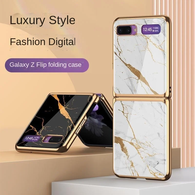 

Флип-чехол для Samsung Galaxy z7000, складной чехол для телефона с полным покрытием, с гальваническим покрытием, простой для мужчин и женщин