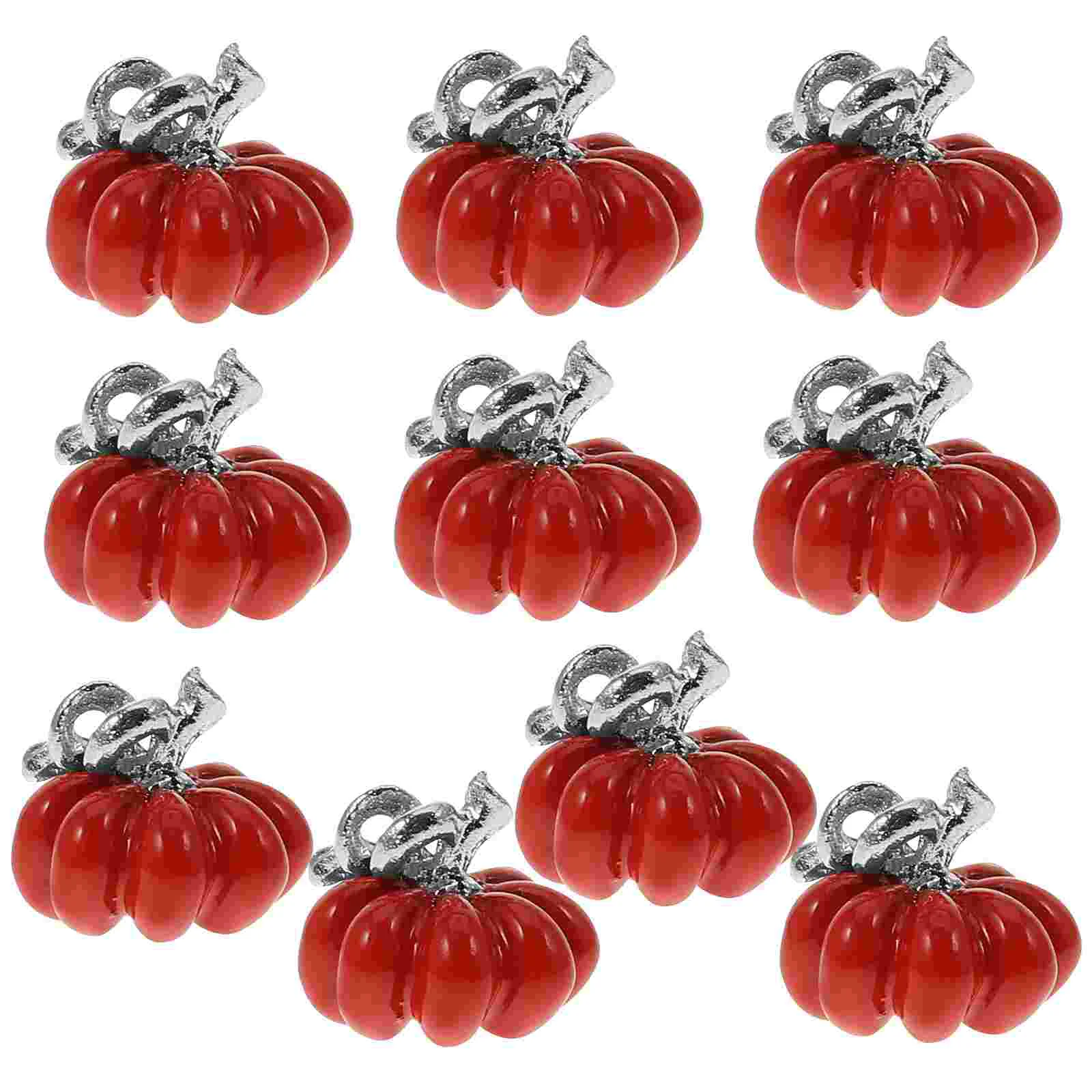 10 шт. подвески в виде тыквы из сплава на Хэллоуин аксессуары для изготовления