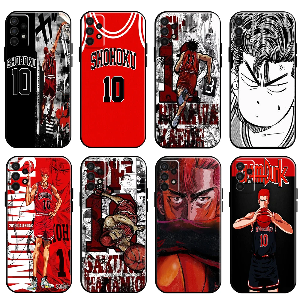 

SLAM DUNK Sakuragi Hanamichi For Samsung Galaxy For A10 A11 A12 A20 A21 A21S A22 A31 A32 A51 A52 A70 A71 A72 5G Phone Case