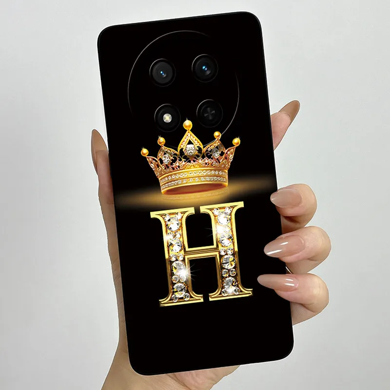 Фото Чехол-бампер с буквами для Honor X9C, мягкий силиконовый полный защитный чехол для Honor X9C X 9C Magic 7 Magic7 Lite Coque fundas №4