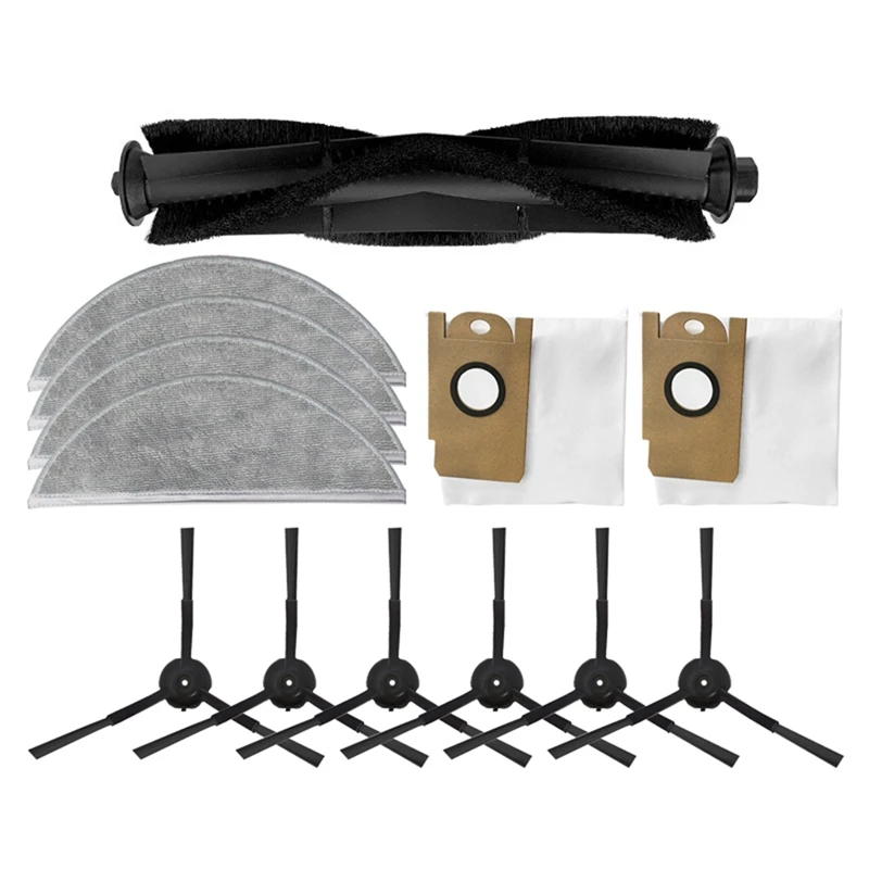 

Replacement Parts Mop Cloths Dust Bags Main Brush Side Brush For Lydsto R1 Robot Vacuum Cleaner Spare Parts