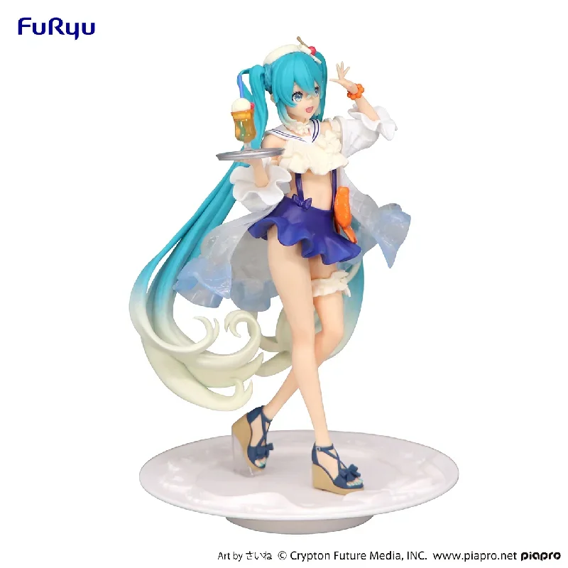 Хацунэ Мику аниме FuRyuVOCALOID гаражный комплект красивая девушка тропический