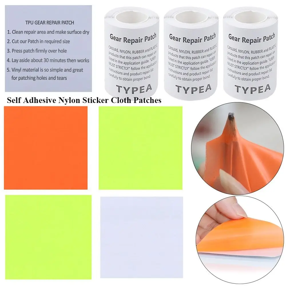 

Клейкие уличные инструменты, наклейки на воздушную подушку, лента для ремонта куртки, круглая нейлоновая наклейка, тканевые патчи, палатка