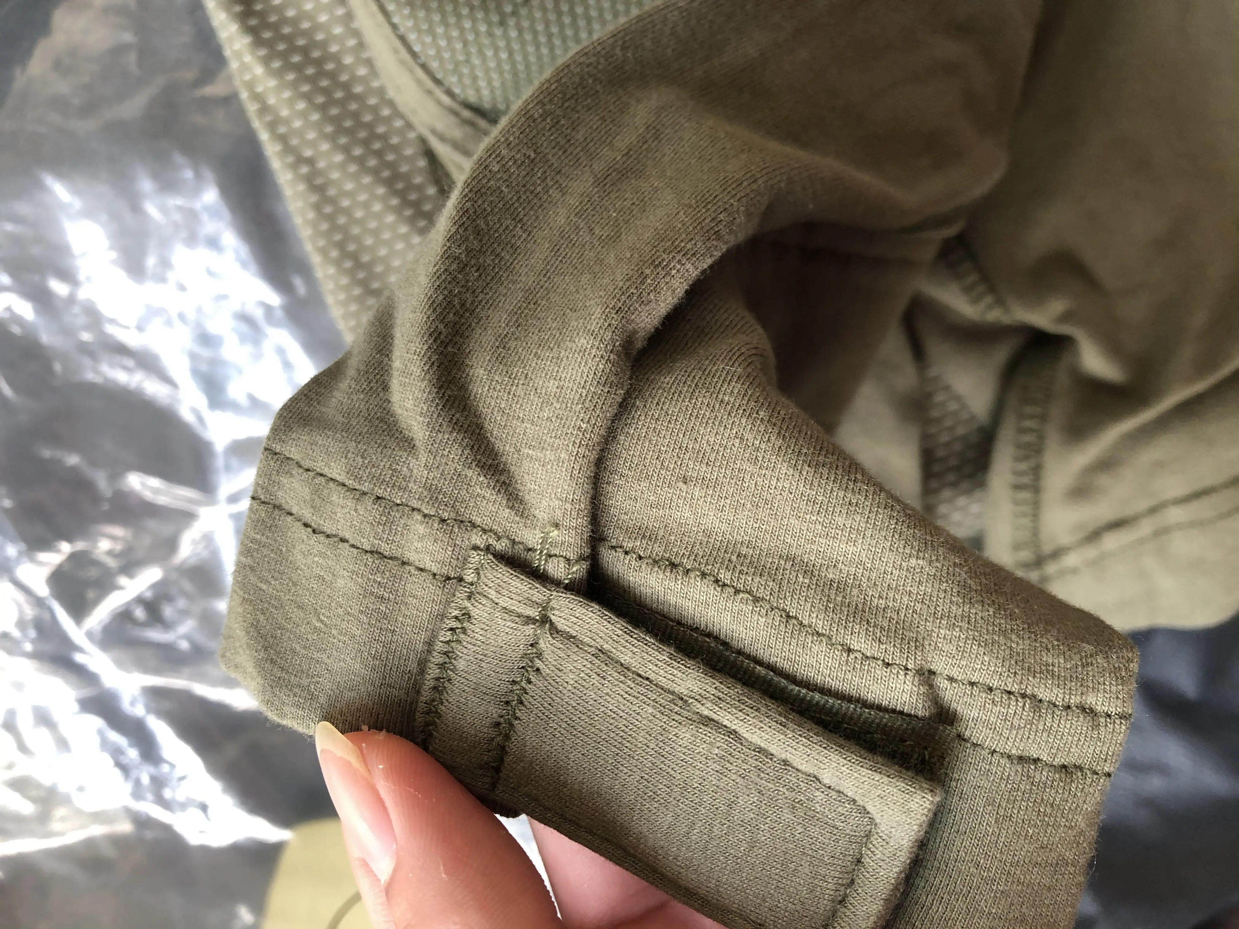 ACS Type II Men's Domestic Tactical OD Green Long Sleeve Top Cotton Elastic Outdoor Airsoft Balloon Camping Hunting T-shirt