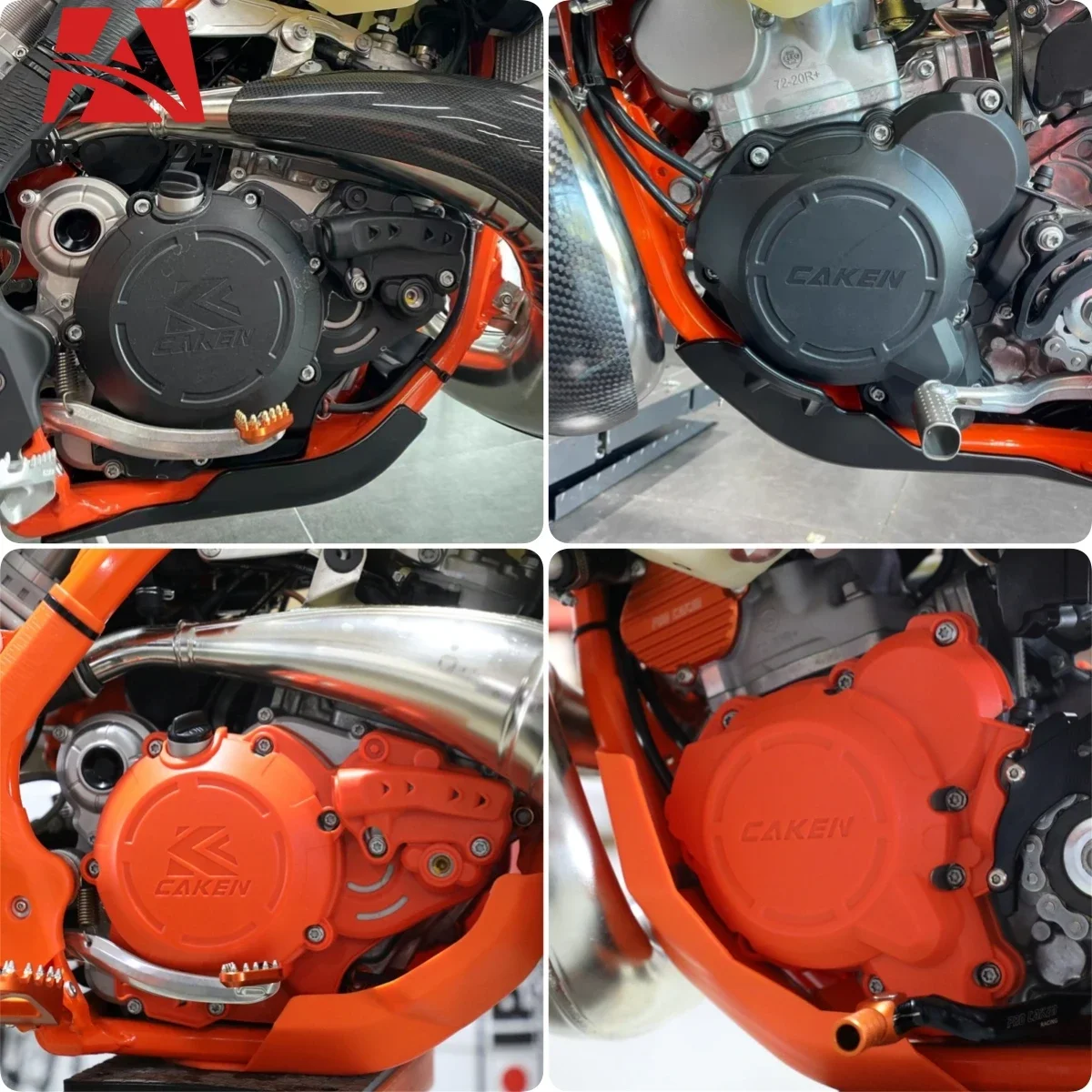 Защитная крышка сцепления мотоцикла защита зажигания для Husqvarna TC250 TE250 TE300 2020-2023 KTM