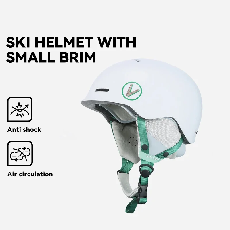 Шлем защитный для катания на лыжах и сноуборде унисекс