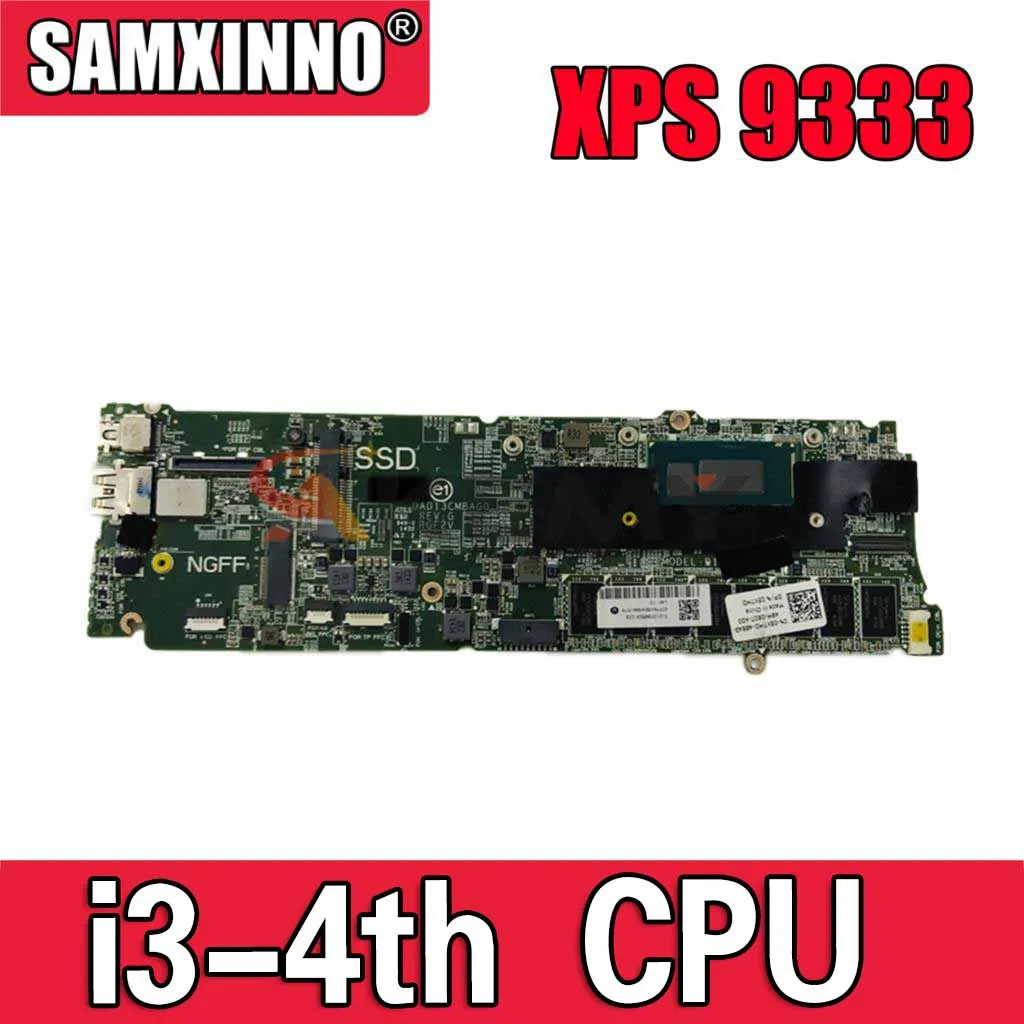 

Оригинальная материнская плата для ноутбука DELL XPS 9333i3-4th, материнская плата для процессора CN-03RR0X 03RR0X DAD13CMBAG0 с ОЗУ 4 Гб