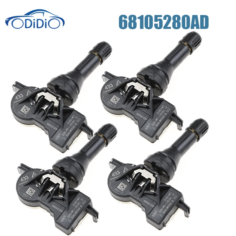 Датчик давления в шинах ODIDIO 68105280AD 68193586AA TPMS для Jeep Compass Renegade Chrysler Voyager Fiat 500X Dodge Durango