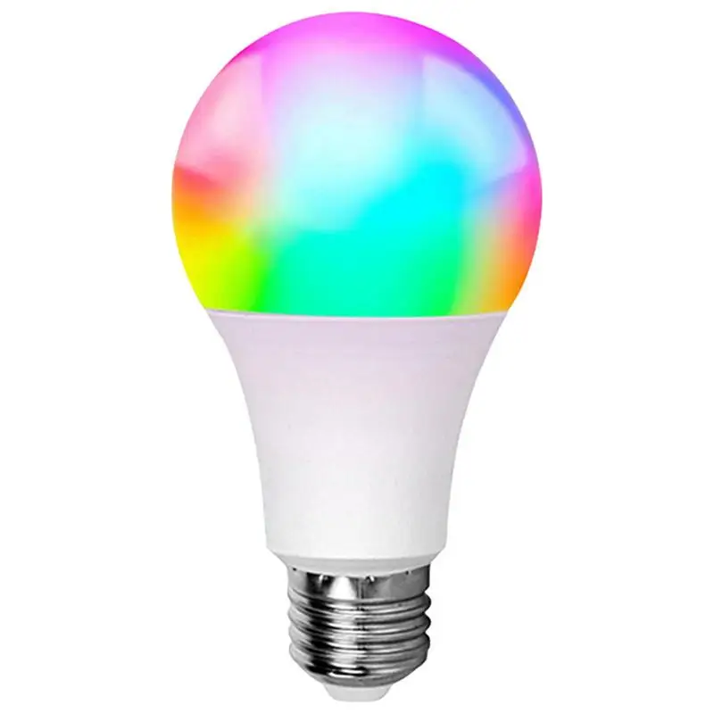 

Smart Bulb Smart Bulbs Color Changing RGB Colors Dimmable 9W Remote App Control Multicolor IP20 Waterproof LED Light Bulb 800LM