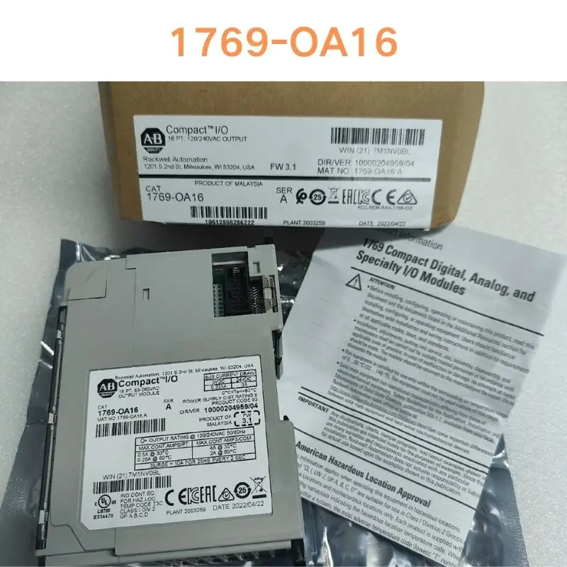 Новый модуль 1769-OA16 Быстрая доставка