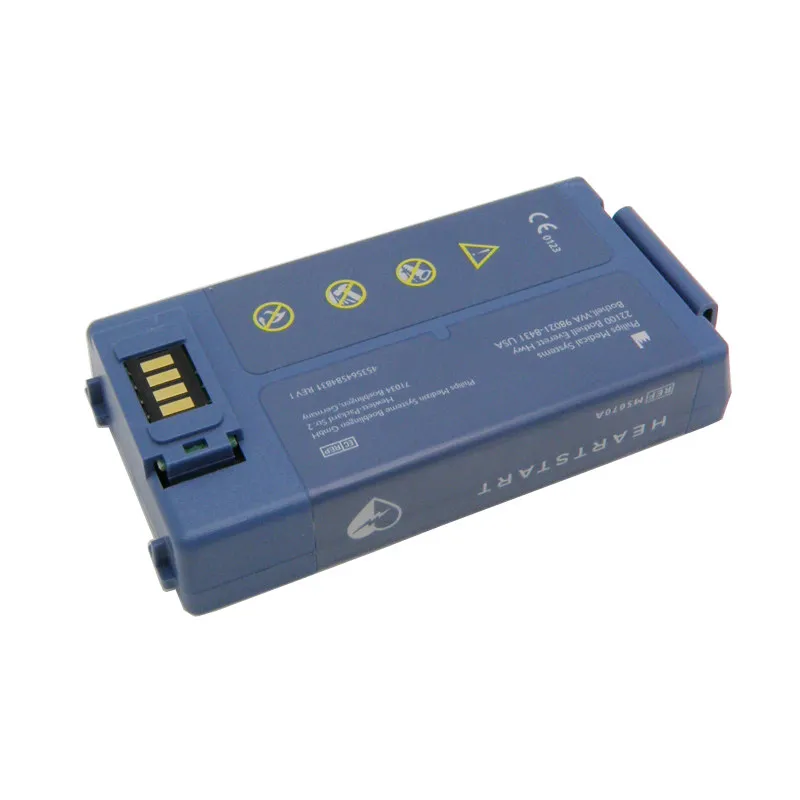 Фото Неперезаряжаемая батарея M 5070A 5066A 5067A 5068A для дефибриллятора Philips HeartStart HS1 FRx OnSite Home AED, 9V 4200mAh №4