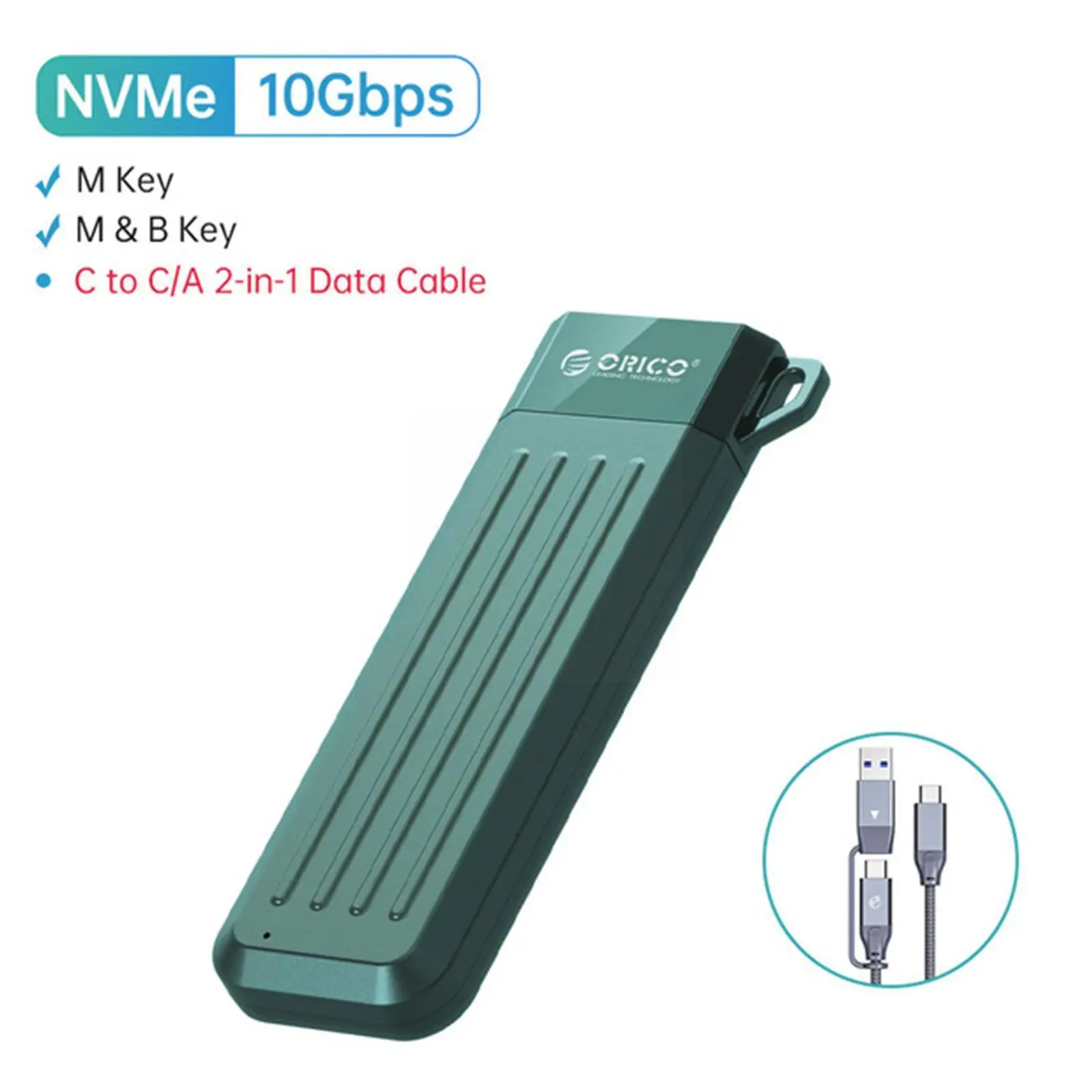 

M2 SSD чехол NVMe USB Type C Gen2 10 Гбит/с PCIe SSD корпус M.2 6 Гбит/с SATA диск NGFF чехол State NVMe M.2 Y1X7