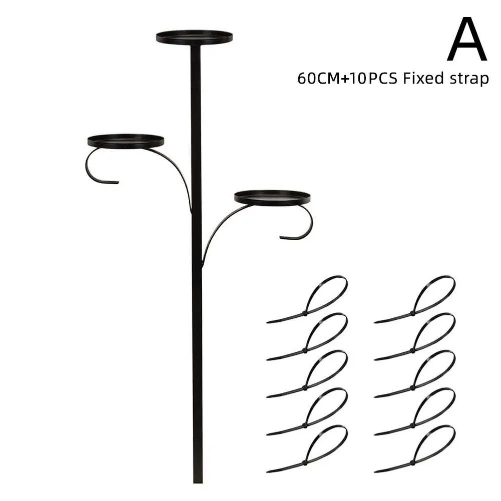 Украшение рождественского подноса черное тройное украшение для елки канделябр