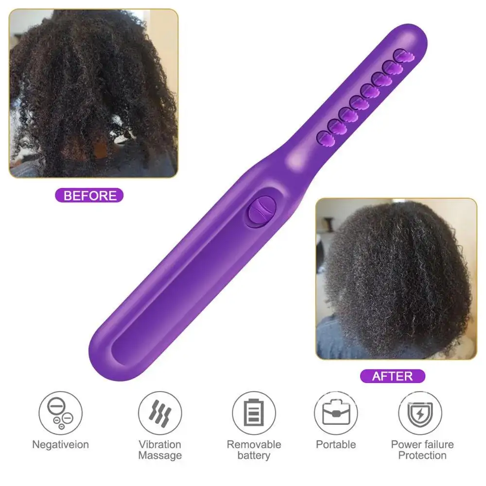 Электрическая щетка для распутывания волос распутывающая расческа вращающиеся