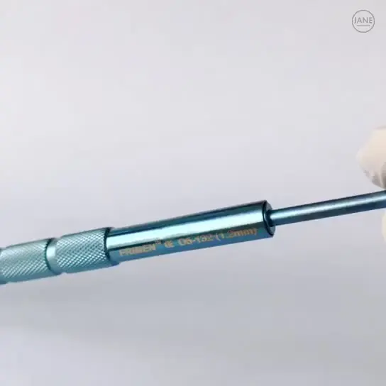 

Прямой двойной ланцет-черный алмазный нож для офтальмологической хирургии титановые хирургические инструменты