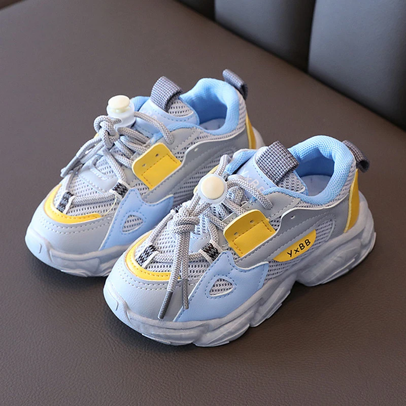 

2022 New Fashion Casual Sneakers Children's Boy Baby Mesh Breathable Kids for Girls Shoes Toddler Sneakers Flats Shoes Outdoor