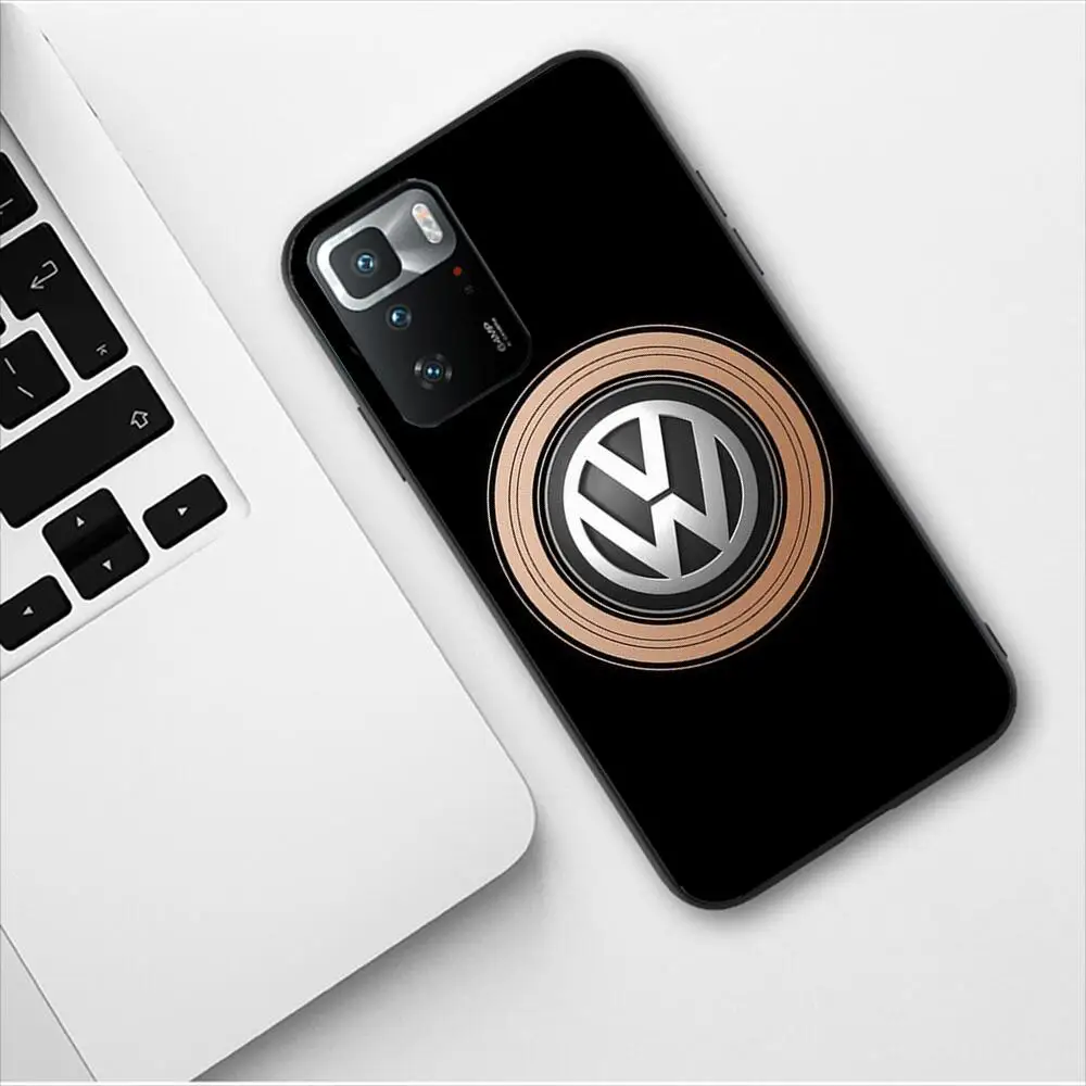 Volkswagen Luxury Car Logo New Phone Case For Redmi 9 9A 7A 10 8A 10A 8 Note 11 10S 7 11S Plus POCO X3 Pro Fashion Soft Covers