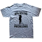 Футболка хлопковая с коротким рукавом, круглым вырезом и надписью I Just Want To Go