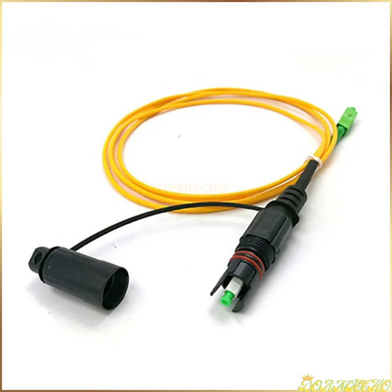 Водонепроницаемый оптоволоконный соединительный кабель Optitap Mini SC/APC IP67