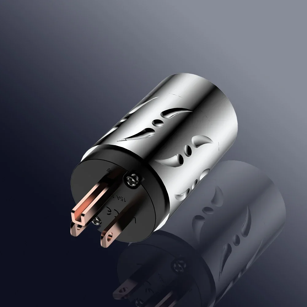 Вибратор из чистой меди без покрытия VM502 + VF502 разъем питания США HIFI IEC гнездовой