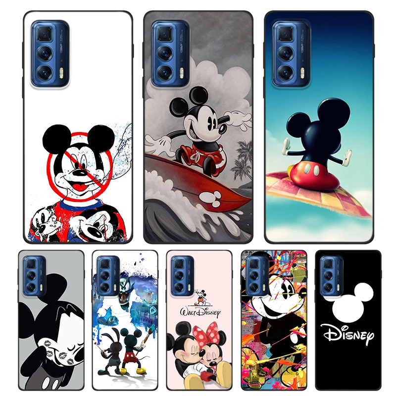 

Playing Mickey Mouse For Motorola E6 E6i E6S E7 E7i Edge S 20 G9 G10 G40 G50 G60 G60S G Power Fusion Pro Soft Phone Case