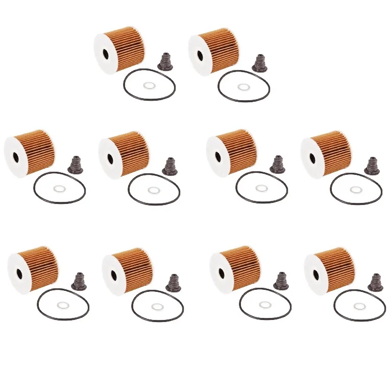 10 шт. масляный фильтр для HYUNDAI i30 i40 KONA TUCSON KIA CEED OPTIMA PROCEED SPORTAGE STONIC XCEED 1 6 26320-2U000 OX1077D