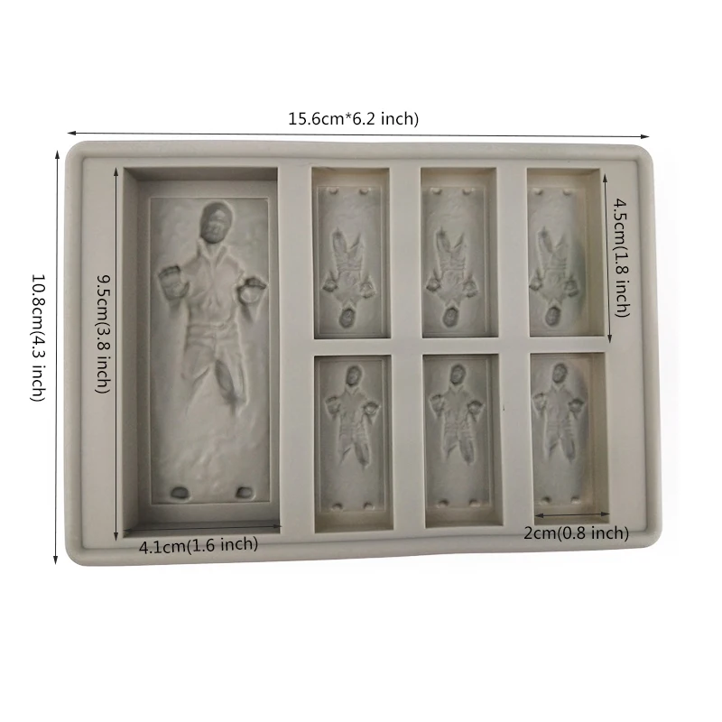 

Форма для льда Star Wars из силикона Sutonefeel