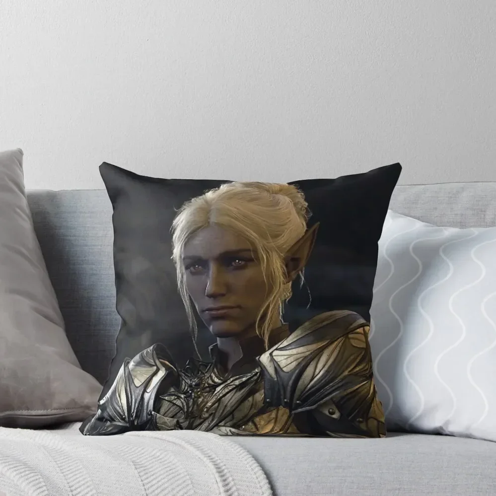Minthara the Drow Elf Oathbreaker Paladin Adventurer первая встреча декоративная подушка для гостиной