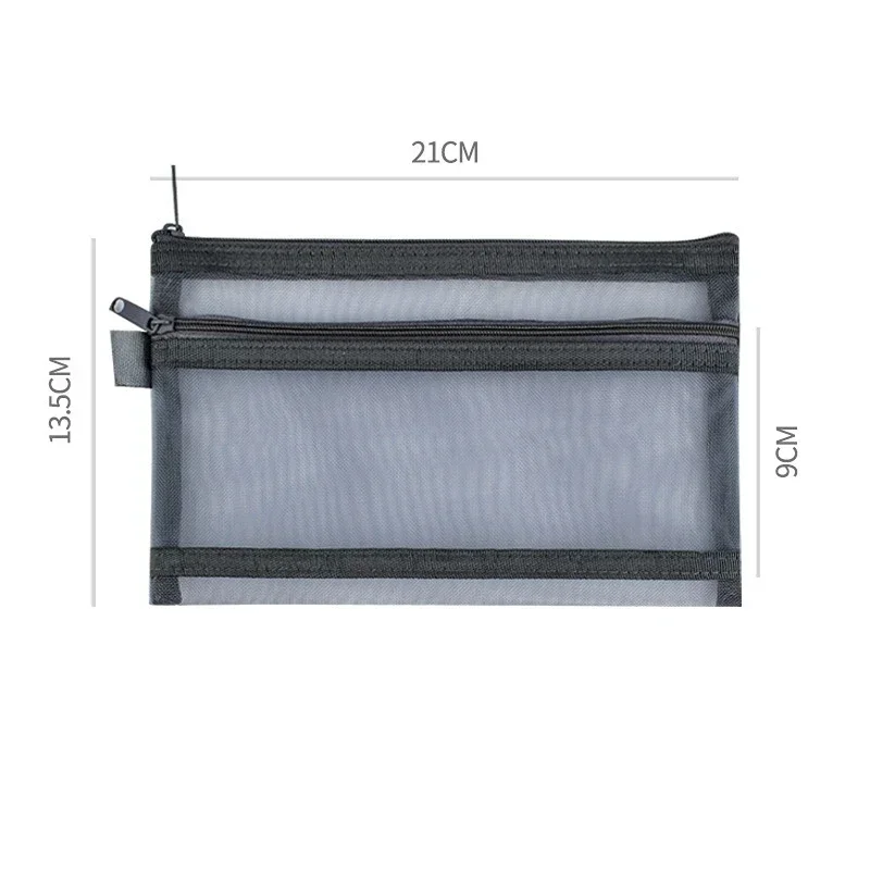 

Двухслойная сетчатая сумка для карандашей