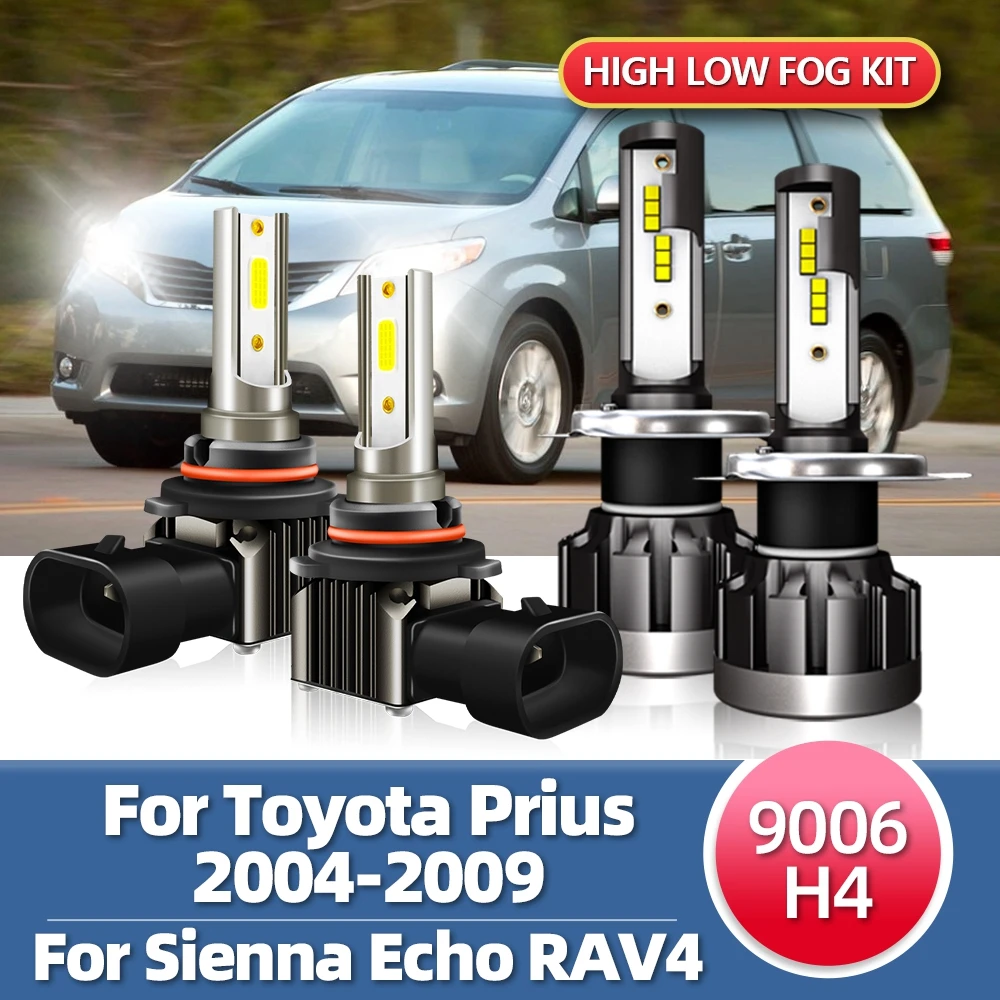 

Лампы Налобные для Toyota Echo Sienna RAV4 2001-2005, Prius 2004-2009