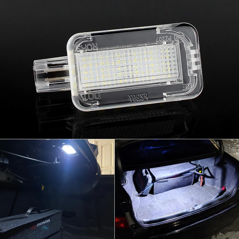 

1PC Super Bright CAN-bus Error Free Xenon White 18-SMD LED Trunk Cargo Area Light For Honda Accord Civic Acura ILX RSX TL etc